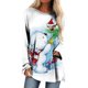 thumbnail image 1 of Blusas Navideñas Para Mujer Blusas de Manga Larga Camisas Tipo Túnica Informales Con Cuello Redondo Odeerbi ODB183190, 1 of 5