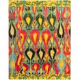 thumbnail image 2 of SAFAVIEH Ikat Betty Southwestern Wool Area Rug, Blue/Green, 10' x 14', 2 of 7