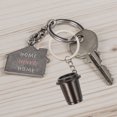 thumbnail image 4 of WHAMVOX 2Pcs Simulation Design of Daily Necessities Key Rings Metal Keychain for Fathers Day, 4 of 8