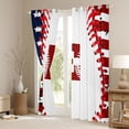 thumbnail image 3 of Manfei Letter Monogrammed E Boy Black Out Curtains,Sport Baseball Curtains Pack of 2 (42x63 Each),Ball Gamer Bedroom Curtains,Lightweight Room Decor, 3 of 6