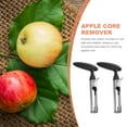thumbnail image 5 of Gymnture Stainless Steel Cherry Pitter & Fruit Core Remover (2pcs), 5 of 10