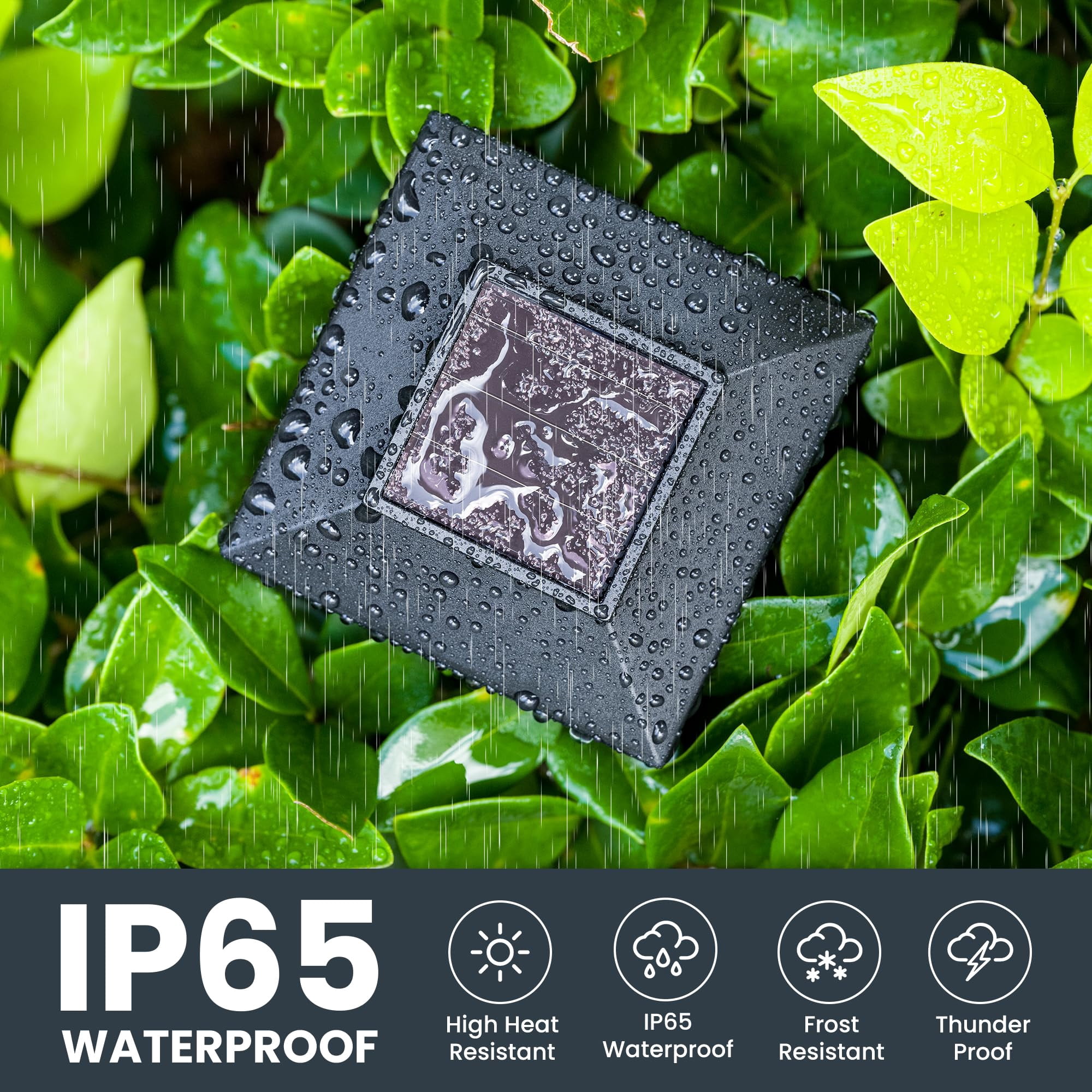 Solar Outdoor Lights,12 Pack LED Solar Lights Outdoor Waterproof, Solar Walkway Lights Maintain 10 Hours of Lighting for Your Garden, Landscape, Path, Yard, Patio, Driveway