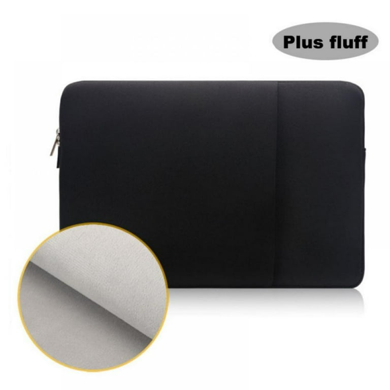 Laptop Sleeve Chromebook Case Laptop Case 11 13 14 15 15.6 Inch Waterproof Polyester Fiber Vertical Protective Cover Bag With Pocket Walmart