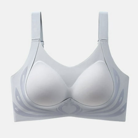Women s Nude Seamless Bras Adjustable Pull-up Anti-sagging Large Size Underwear Women s Push-up Wireless Upper Support Side Bralettes