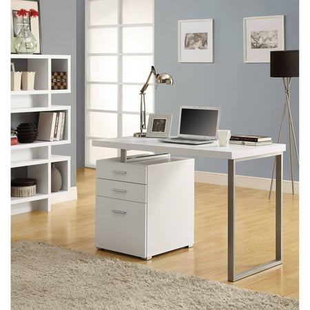 Monarch Hollow Core Left or Right Facing Desk - White