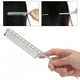 thumbnail image 4 of Hombres Mujeres Peine De Peinado, Peine De Pelo De Cola De Rata De Salón, Peine Profesional De Metal De Aluminio Para Peluquero Para Todo Tipo De Cabello(Plata) Ecomeon no, 4 of 5