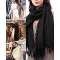 thumbnail image 3 of Bufanda Pashmina Shawl FURTALK de 65 x 195 cm con tacto de cachemir, 3 of 7