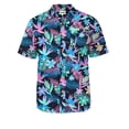 thumbnail image 2 of Camisa hawaiana de gran oferta de verano para hombre, camisas de playa con estampado divertido de hojas de surf en 3D para hombre, blusa genial de gran tamaño, ropa de calle, 2 of 5