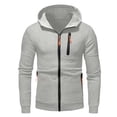 thumbnail image 4 of Kids Zip Up Hoodie for Boys Long Sleeve Lightweight Toddler Sweatshirts Autumn Casual Loose Hoodies for Boys Lightweight Outerwear Jackets, 4 of 5