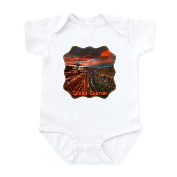 CafePress - Grand Canyon Sunset Infant Body Suit - Baby Light Bodysuit, Size Newborn - 24 Months