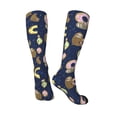 thumbnail image 4 of Balery Sloth With Donuts Fun Novelty Socks Men'S Women'S Crew Socks Funny Crazy Novelty Socks Quirky And Cool Socks, 4 of 9