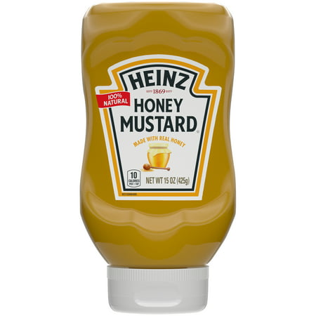 (3 Pack) Heinz Honey Mustard, 15 oz Bottle