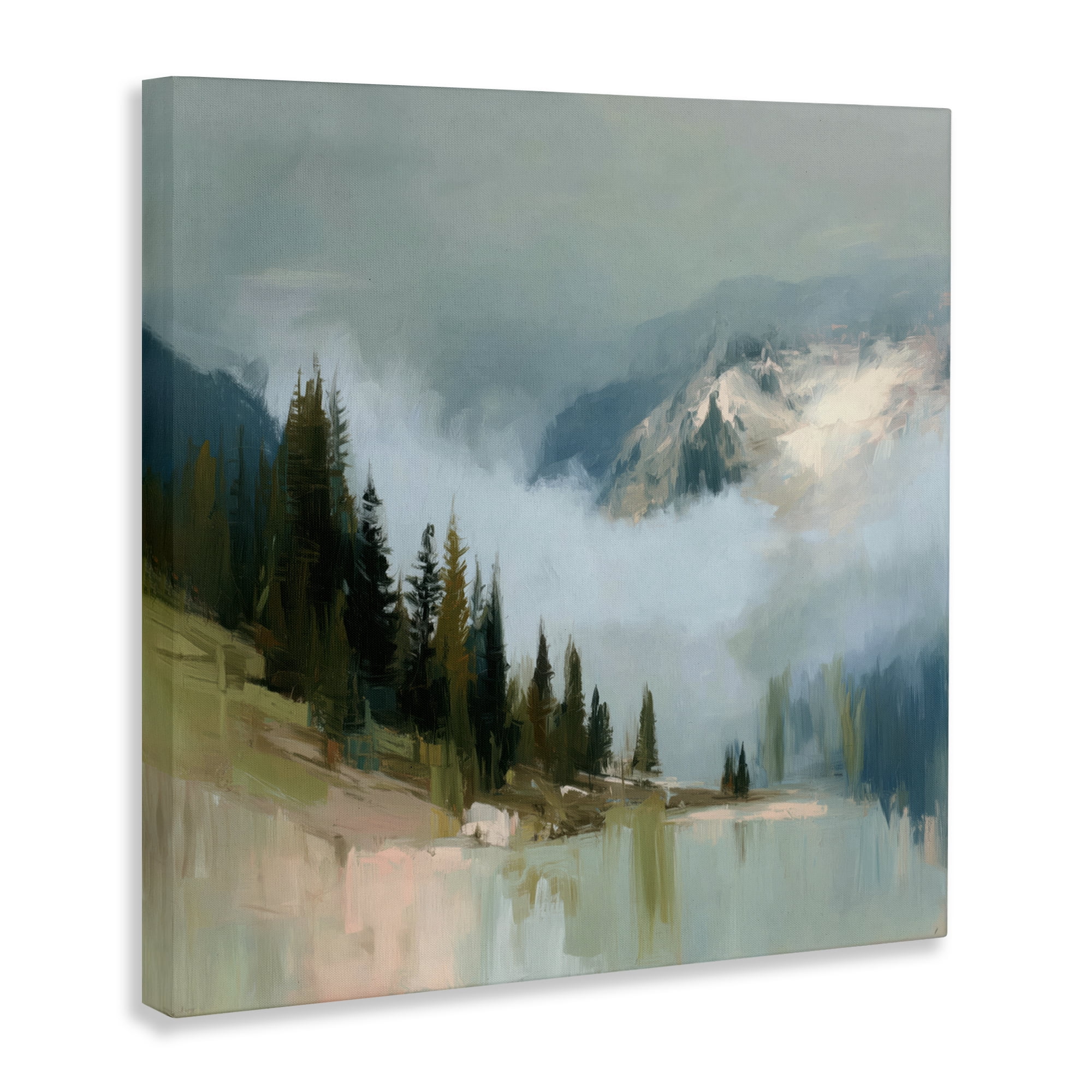 Stupell Industries Fog On The Mountains Canvas Wall Art, design by Kim Curinga