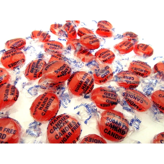 Coastal Bay Fat / SUGAR FREE 8oz Cherry Fruit Flavor Hard Candy Candies