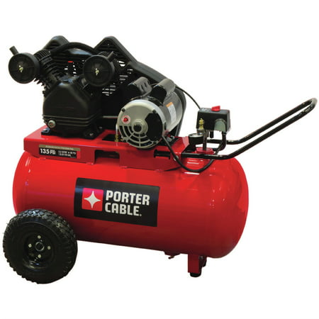 Porter-Cable PXCMPC1682066 1.6 HP Single Stage 20 Gallon Oil-Lube Horizontal Air