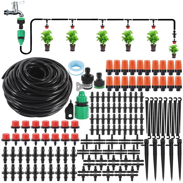 Muyoka Pluokvzr DIY ahorro de agua automático micro kits de riego por goteo Muyoka Hogar