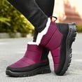 thumbnail image 3 of Oyedens Winter Snow Boots for Women Plush Lined Warm Platform Waterproof Non Slip Walking Ankle Booties, 3 of 5