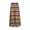 Khaki, variant on Aojekbee Women's Long Skirts Plaid Elastic Waist A-line Skirts Spring Summer Casual Skirts Streetwear