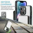 thumbnail image 4 of SaniMore for iPhone 14 Plus 6.7" 2022 Case, [Crossbody/Wrist Strap][Zipper Flip Wallet][Card Slots][Rifid Layer] PU Leather Retro 360° Protective Shockproof Cover  for iPhone 14 Plus 6.7", White, 4 of 7