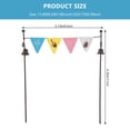 thumbnail image 2 of Shisuyan Mini Flag Holder Multi Color 1Set 4.32X3.73X0.39Inch Tinplate, 2 of 8