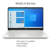 HP 15.6 HD LED non-touch Laptop - 10th Gen Intel Core i5, 8GB Memory, 256GB SSD, Windows 10, Webcam, Bluetooth