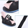thumbnail image 6 of Cast Shoe Foot Fracture Support Open Toe Plaster Cast Boot Post Op Shoe Toe Valgus Surgical Fixed Gypsum Shoe Walking Boot for Foot Injuries Stable Ankle Joints Postoperative Recovery Pain Relief(L), 6 of 7