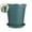 Green, variant on VQPeo Plastic Plant Pots, Flower Pots with Saucers, Indoor Outdoor Succulent Pots for Home Gardening
