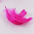 thumbnail image 2 of 450 Pieces Red Feathers for Craft Wedding Home Party Decorations, 3-5 Inches Red Craft Feathers, 2 of 7