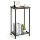 thumbnail image 1 of Mesita industrial Costway con Pies regulables madera y metal 40 x 30 x 73 cm, 1 of 6