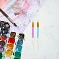 thumbnail image 4 of EXHUMKY 6Ud Pinceles Artísticos Para Mezcla De Tinta Y Pintura En Papel Con Sintéticas Duraderas, 4 of 8