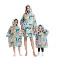 thumbnail image 1 of Wearable Blanket Hoodie for Adults Sherpa All Patterns Oversized Sweatshirt Blanket with Pockets, 1 of 6