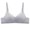 Gray#comfortable bras for women, variant on nerohusy Womens Bras Comfortable,Push up Bras for Womens Wireless Full Coverage Stretch Soft Smoothing Bras Lifting Lined Comfort Classic T-Shirt Bra,PinkXL