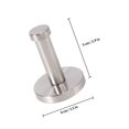 thumbnail image 2 of RENACLIPY 6Ud Gancho Adhesivo De Metal Plateado Resistente Para Cocina Y Dormitorio, 2 of 8