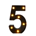 thumbnail image 1 of Under 10 Event & Party Marquee Numbers Light Up Numbers 09 Black Light Up Letters Marquee Letters for Wall Decor Sweet Party Decorations Birthday Party Decorations Gender Reveal Decorations, 1 of 6