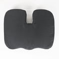 thumbnail image 3 of Comfortable breathable seat cushion, U-shaped design wave sponge massage cushion can relieve buttock pressure/coccyx pain, 3 of 10