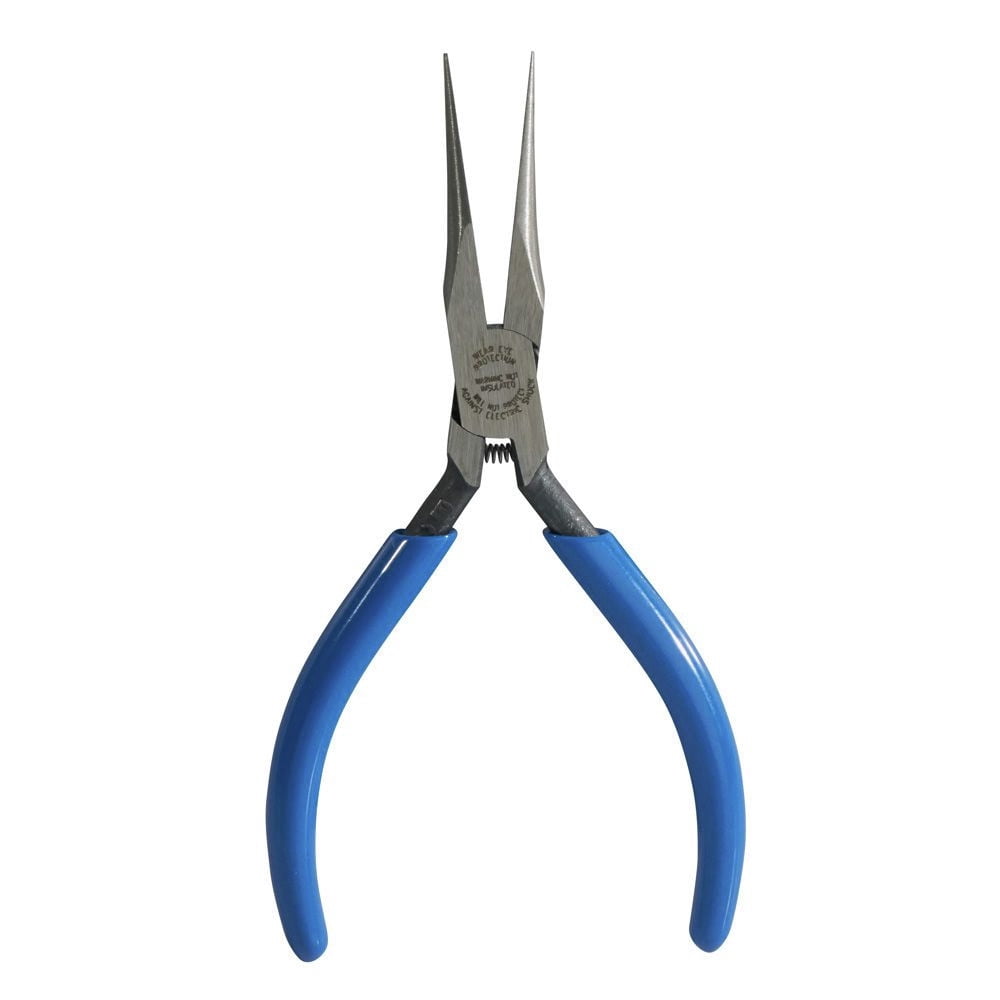 Klein Tools Extra-Slim Needle-Nose Pliers, Straight, Alloy Steel, 5 1/2 in