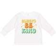 thumbnail image 3 of Inktastic Always Be Kind Boys or Girls Long Sleeve Toddler T-Shirt, 3 of 5
