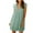 Green, variant on Bigersell Cute Dresses Fashion Womens Solid Dress Summer Sleeveless V-Neck Casual Lace Dresses Mini Dress Women's Plus Sun Dress Style 13014, Female Long Dresses Green M