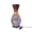 C, variant on USB Plug-In Glass Vase Night Light With Wooden Base Mediterranean Style Multicolor 13.77 Inches