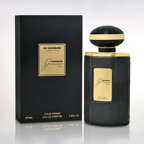 (pack 3) Al Haramain Junoon Noir Parfum By Al Haramain Eau de Parfum Spray2.5 oz