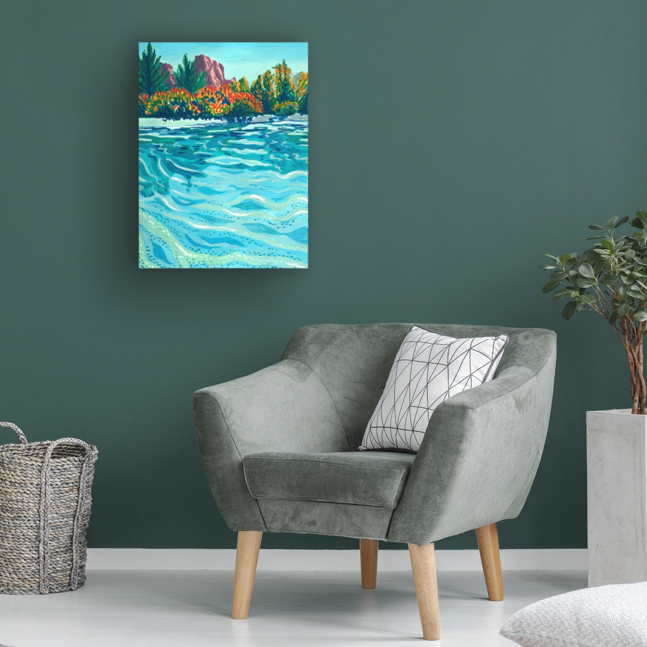 Trademark Fine Art Key and Sea Sedona Canvas Wall Art