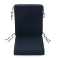 thumbnail image 5 of YEERSWAG 44x20x4 inch Indoor Outdoor High Back Chair Cushion,Deep Seat Chair Cushion Set,Solid Color Waterproof Non Slip Anti-fading Chair Seat Cushion,Patio Garden Cushions, 5 of 12