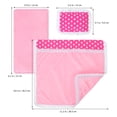 thumbnail image 2 of Worgeous  Doll Pram Bedding Set Baby Blanket and Pillow Storage Bathtub Mini, 2 of 8