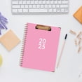 thumbnail image 4 of Ovzne Clipboard A4 Notebook 2025 English Notepad Coil Diary Planner Work Sports Schedule On Clearance, 4 of 6