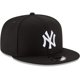 thumbnail image 3 of Gorra New Era MLB 9-Fifty New York Yankees, negro y blanco, 3 of 6