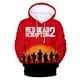 thumbnail image 2 of Sudadera con capucha Red Dead Redemption 2, juego, estampado 3D, para hombre y mujer, sudaderas de moda, sudaderas de gran tamaño, jerséis para niños, chándales, ropa, 2 of 5