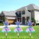 thumbnail image 4 of Fairy Wind Chime Creative Windmill Pole Novedad Angel Ornament Para Garden Yard Decor Vogacara HA035808-00, 4 of 6