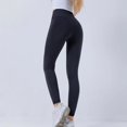 thumbnail image 3 of SOISOU Warm Winter Velvet Leggings Yoga Sexy Women's Pants Sport Fitness Gym Legging Woman Thermal Tights High Waist Elastic, 3 of 6