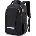 thumbnail image 1 of Mochila para hombres Mochila de viaje para computadora portátil con puerto de carga USB/auriculares Mochila duradera resistente al agua para la escuela universitaria Mochila para computadora JFHHH pequeña, 1 of 5