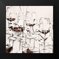 thumbnail image 2 of French-Roussia, Heather A. 20x20 Black Modern Framed Museum Art Print Titled - Glasses Half Full I, 2 of 5